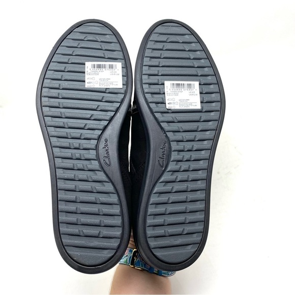 Clarks Tamzen Step Black Nubuck slip on shoes - Picture 6 of 7